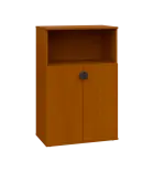 TN 3 - 7DN kancelářská skříň, 2-dveřová/nika, 1107x720x400, třešeň šumavská